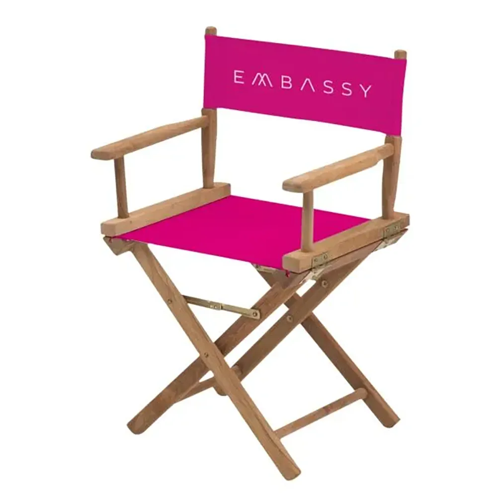 Custom Printed Directors Chair Ink On Fabric